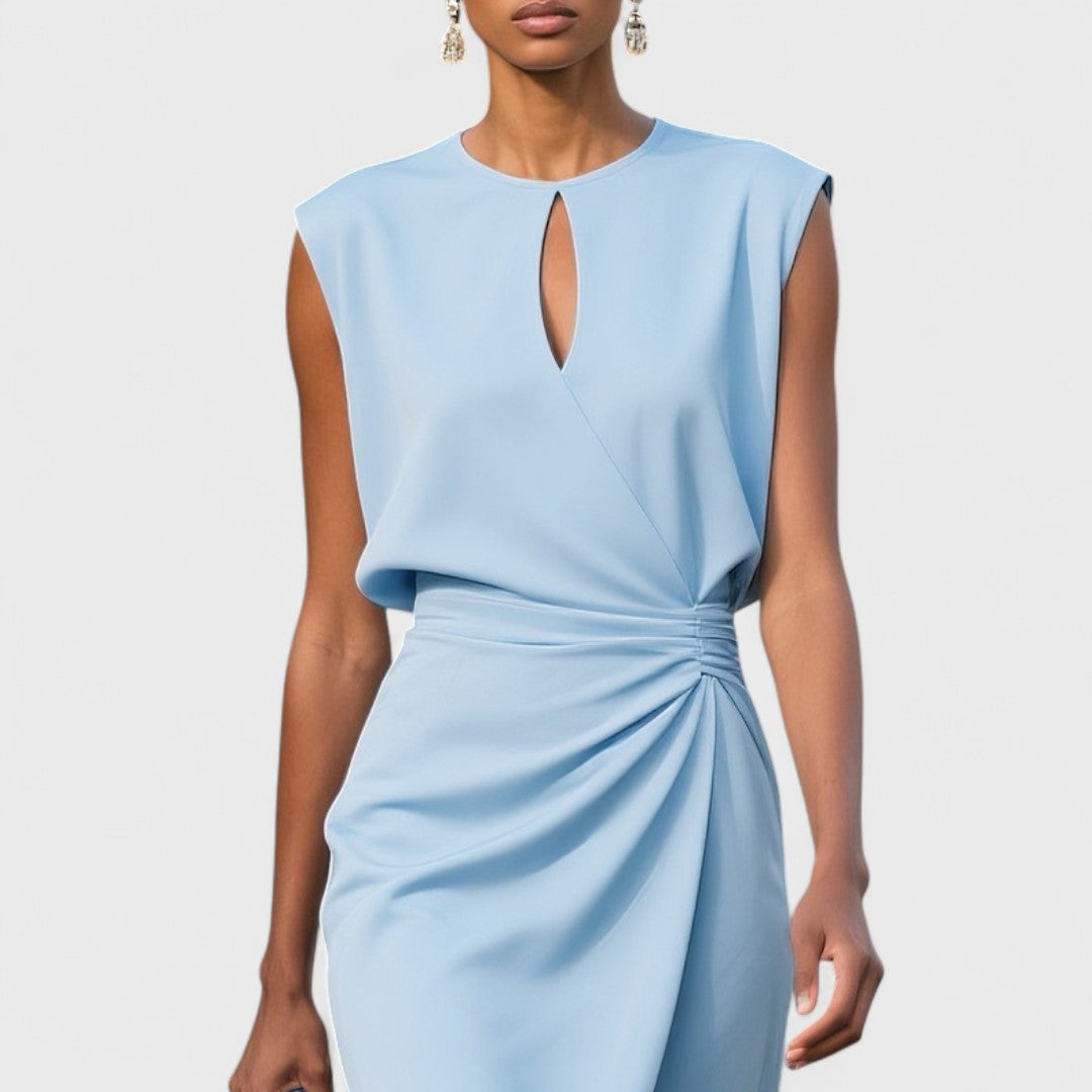 VIDAL BORDEAUX | ROBE DE JOUR ÉLÉGANTE POUR FEMME