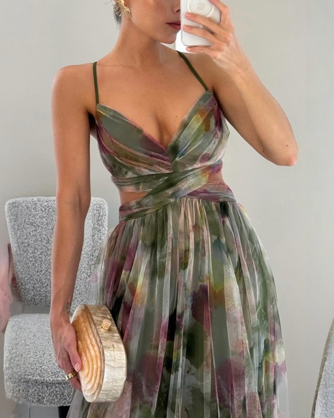 MOREAU LYON | ROBE MAXI FLORALE POUR FEMMES