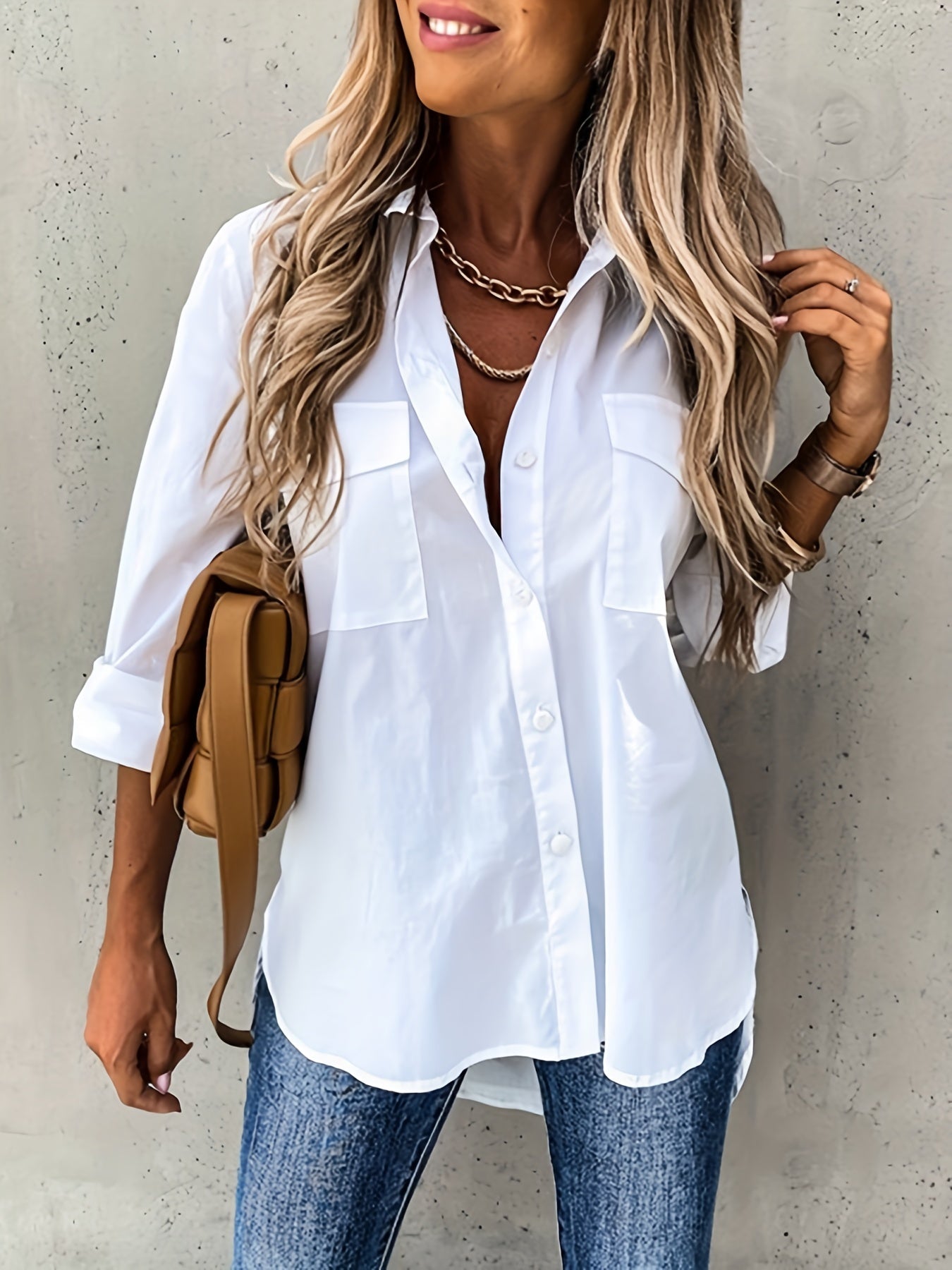 VIDAL BORDEAUX | CHEMISE CLASSIQUE POUR FEMMES