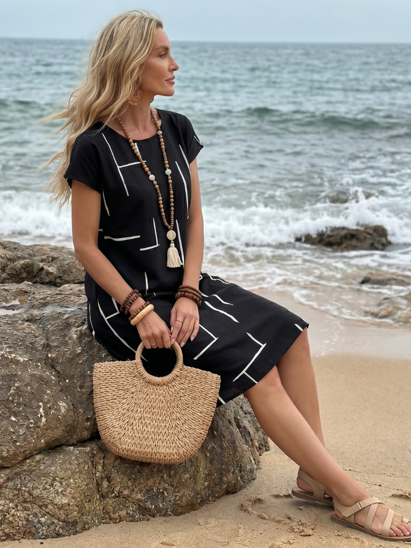 MOREAU LYON | ROBE DE JOUR IMPRIMÉE POUR FEMMES