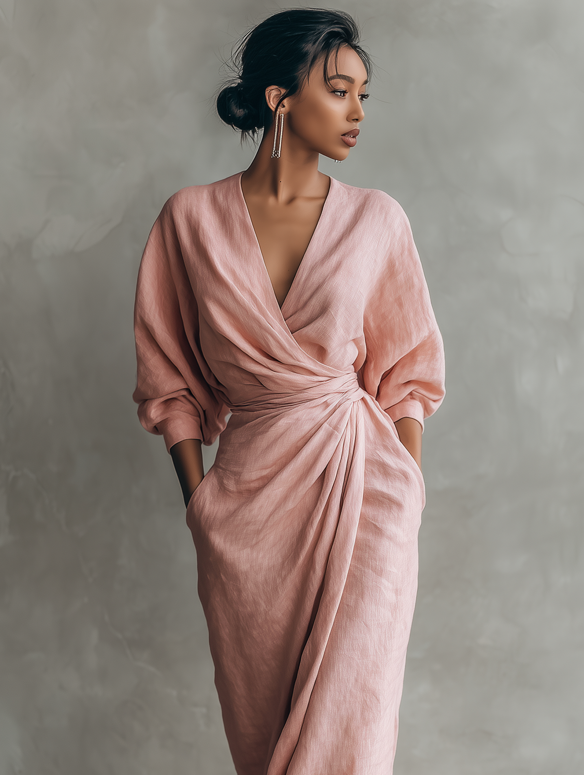 VIDAL BORDEAUX | ROBE MODERNE ÉLÉGANTE POUR FEMMES