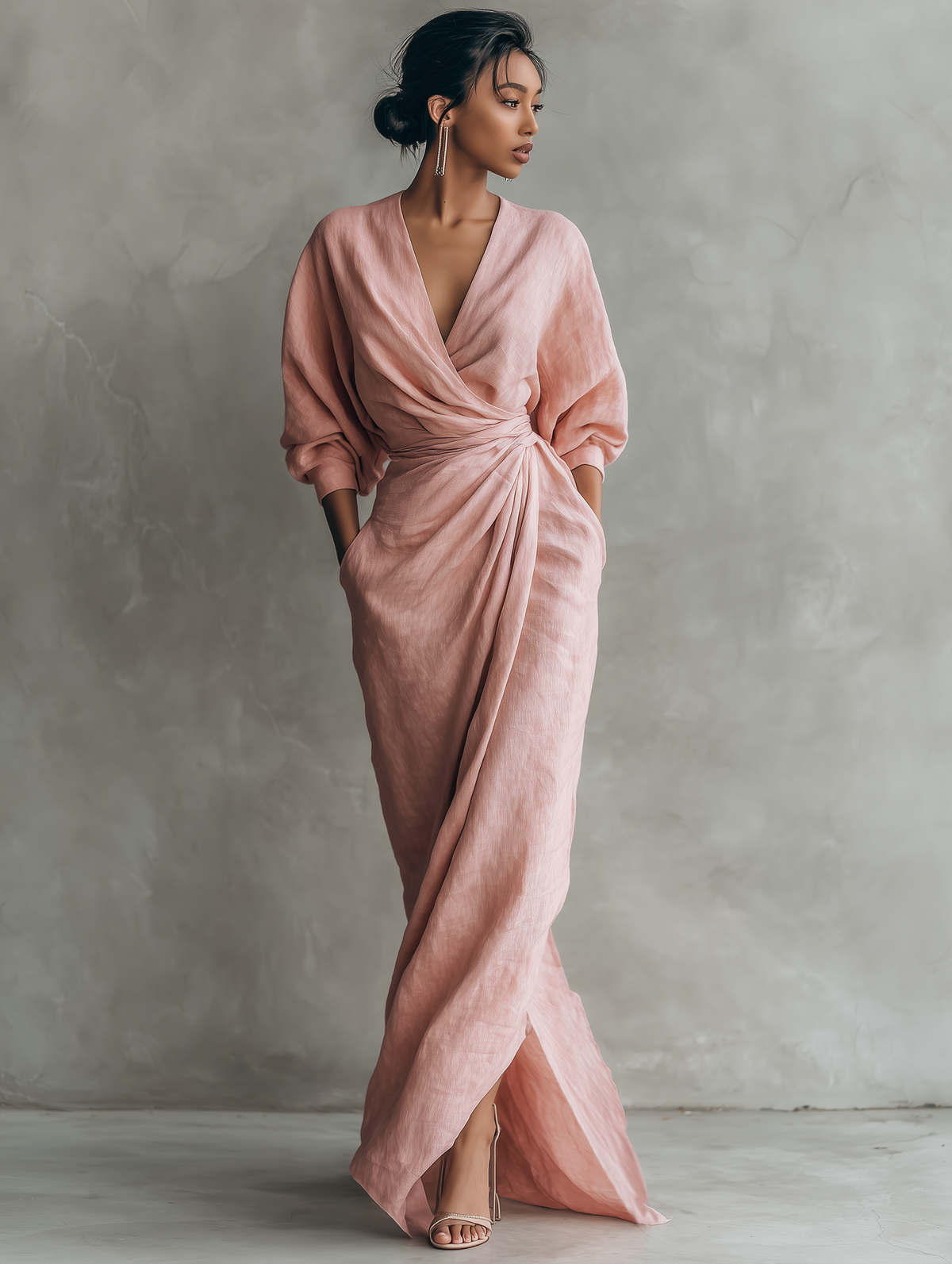 VIDAL BORDEAUX | ROBE MODERNE ÉLÉGANTE POUR FEMMES