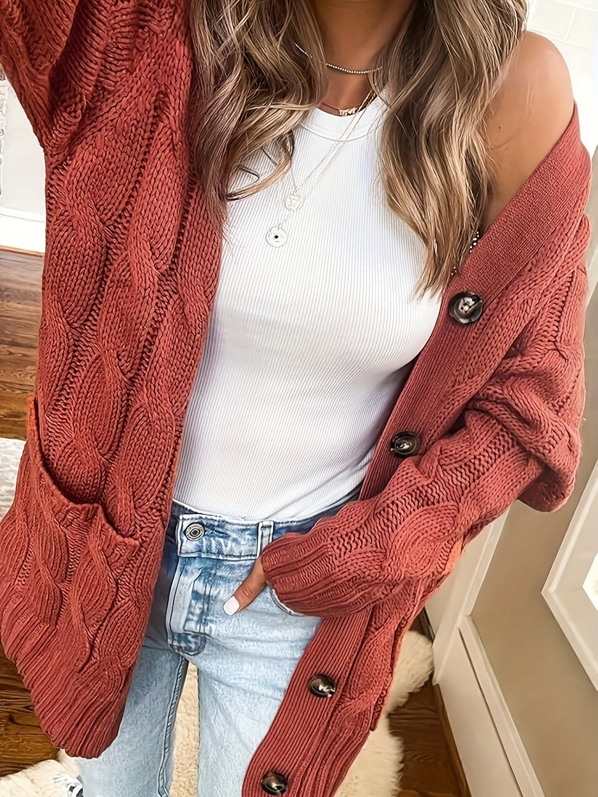 VIDAL BORDEAUX | GILET EN TRICOT CHIC POUR FEMMES