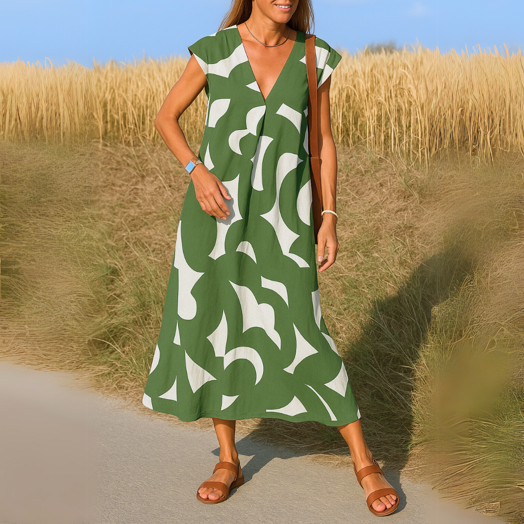 MOREAU LYON | ROBE IMPRIMÉE POUR FEMME