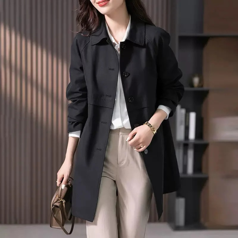 Margot | Manteau Trench Élégant Mi-Long