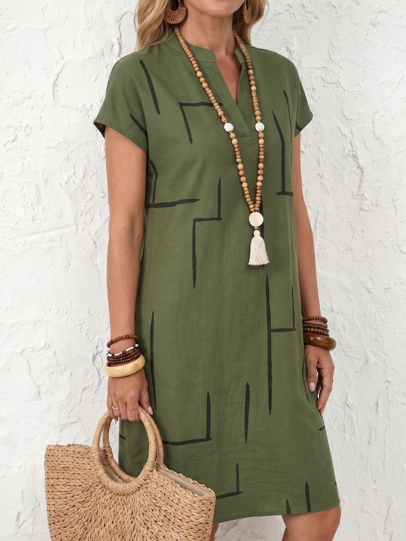MOREAU LYON | ROBE DE JOUR IMPRIMÉE POUR FEMMES