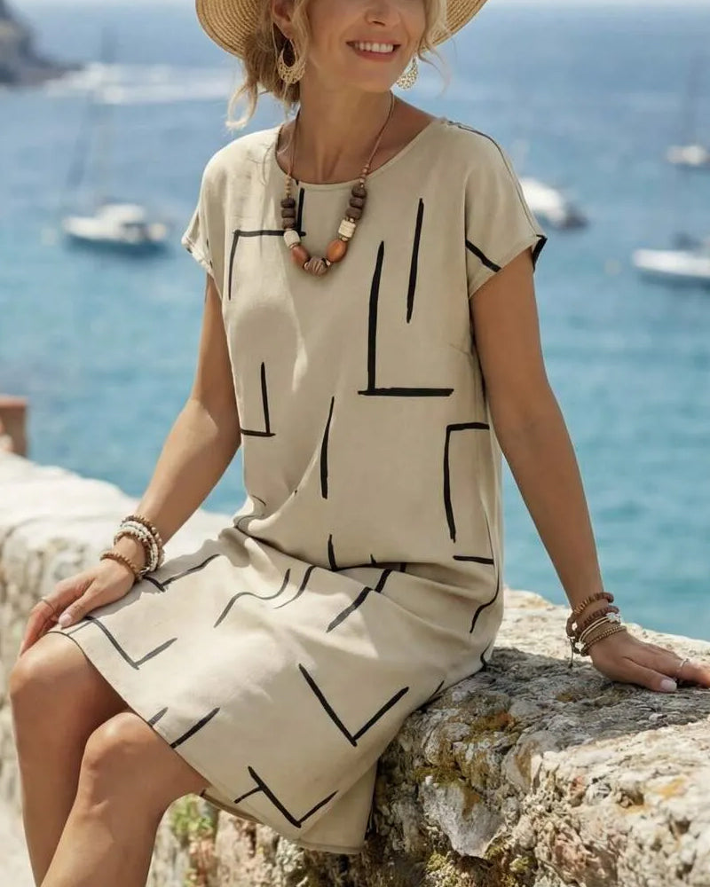 MOREAU LYON | ROBE DE VACANCES À COUPE DÉTENDU POUR FEMMES