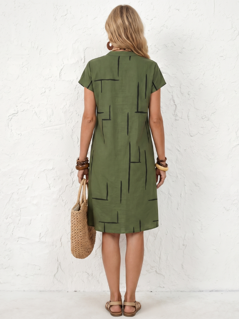 MOREAU LYON | ROBE DE JOUR IMPRIMÉE POUR FEMMES
