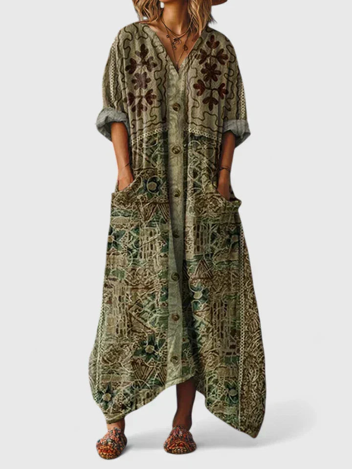 VIDAL BORDEAUX | ROBE ÉLÉGANTE POUR FEMME