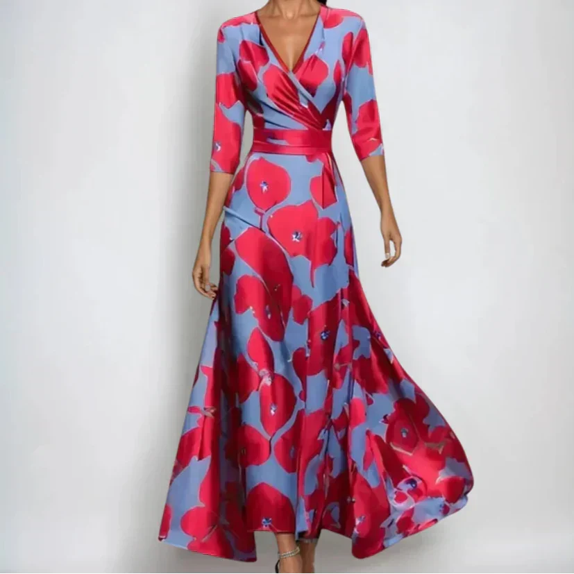 MOREAU LYON | ROBE PORTEFEUILLE ÉLÉGANTE POUR FEMME