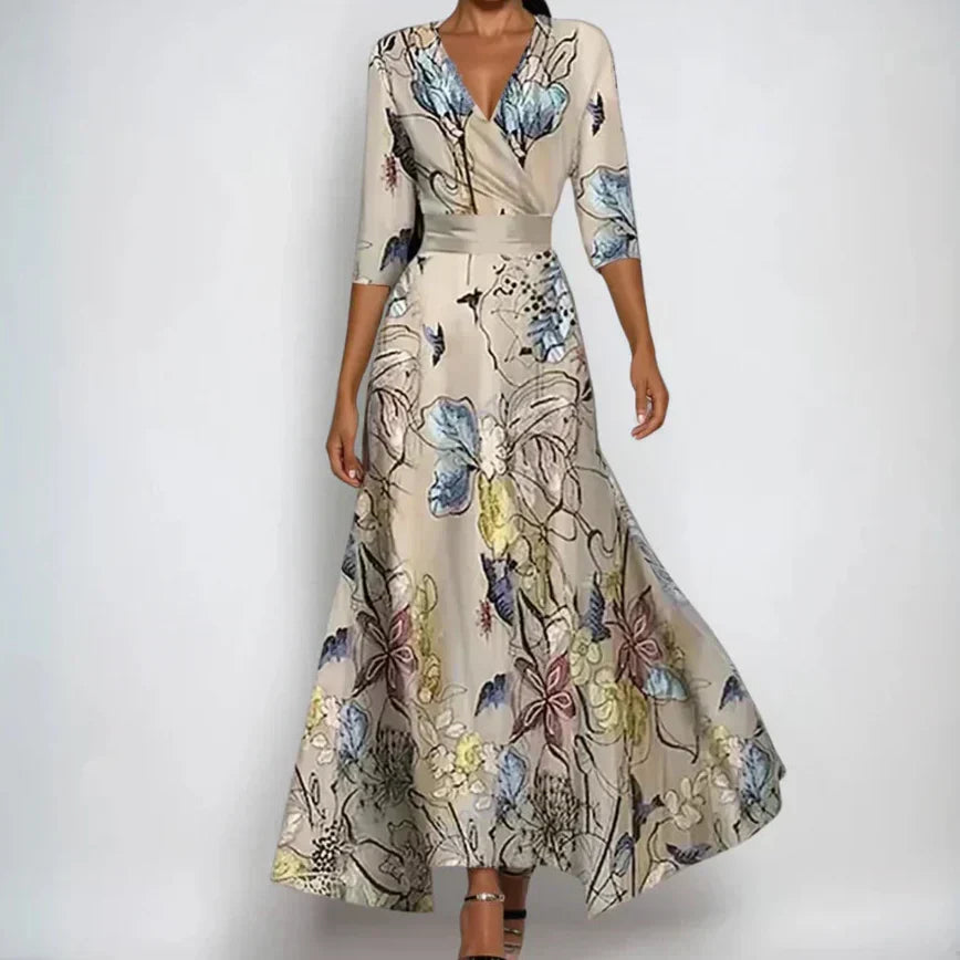 MOREAU LYON | ROBE PORTEFEUILLE ÉLÉGANTE POUR FEMME