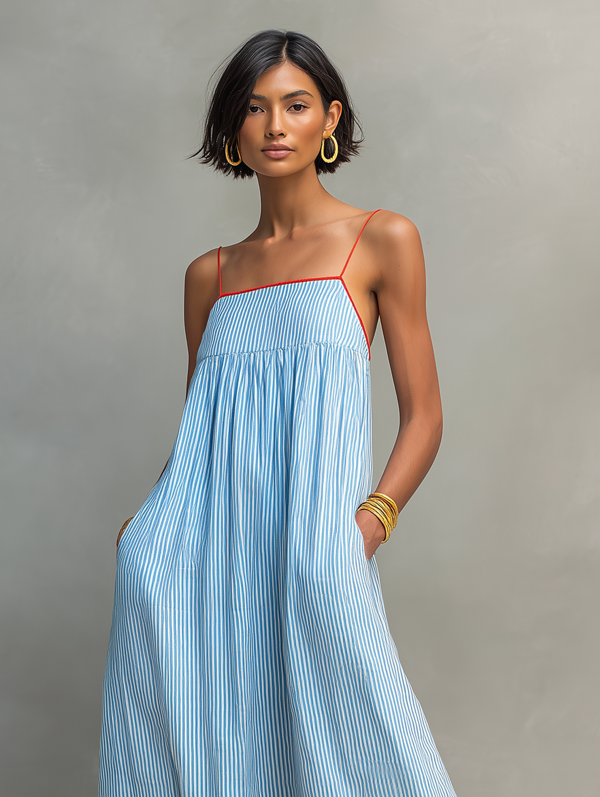 VIDAL BORDEAUX | ROBE D'ÉTÉ ÉLÉGANTE POUR FEMMES
