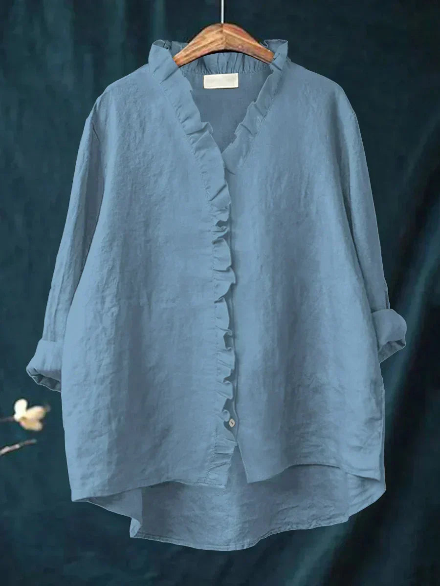 Lily - Blouse Légère avec Volants