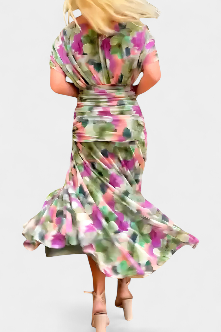 MOREAU LYON | ROBE DRAPÉE ÉLÉGANTE POUR FEMMES