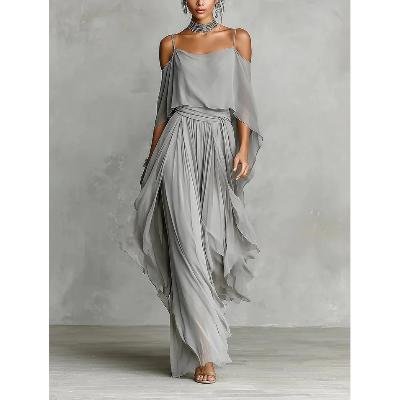MOREAU LYON | ENSEMBLE ÉLÉGANT EN CHIFFON POUR FEMMES