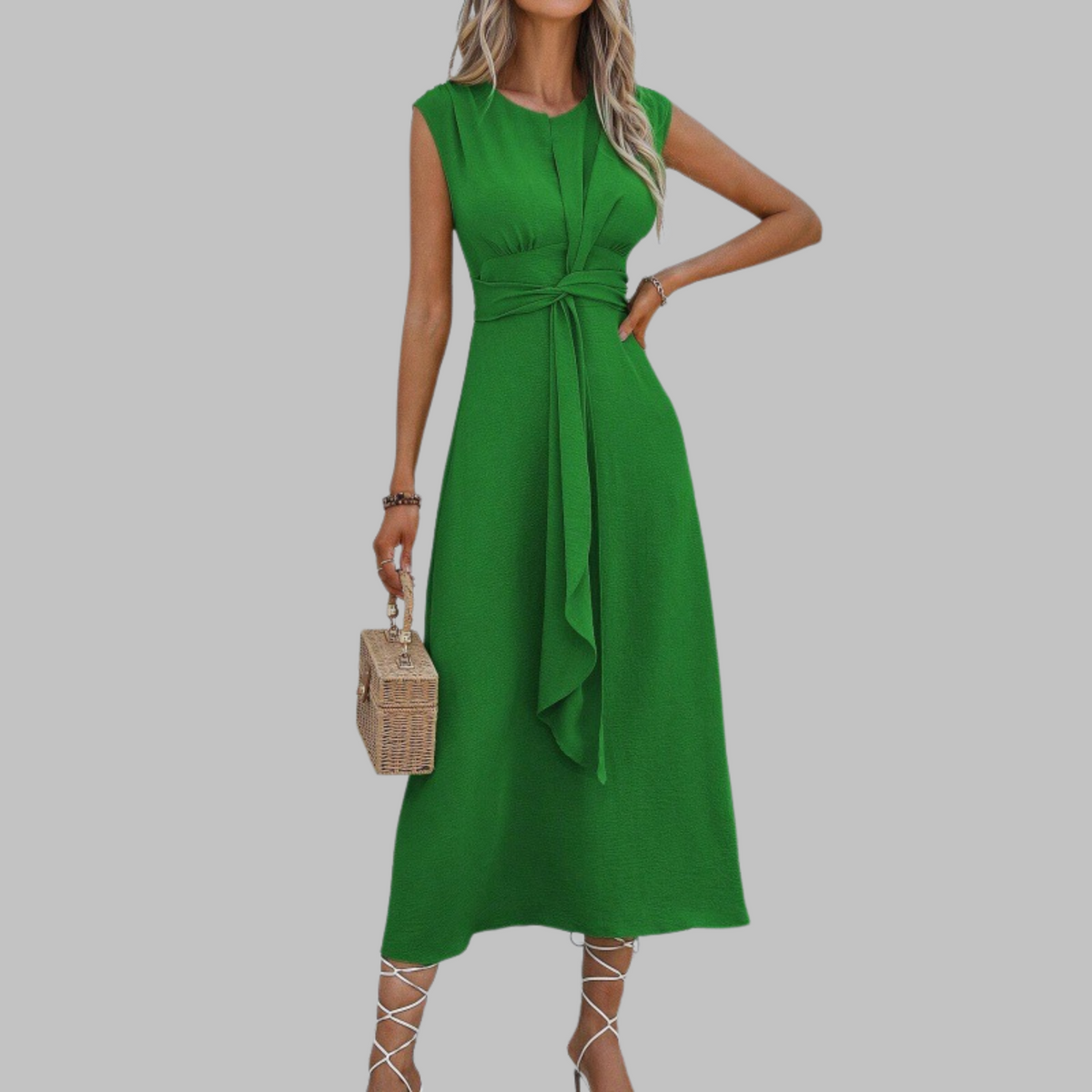 MOREAU LYON | ROBE MAXI SANS MANCHES POUR FEMMES