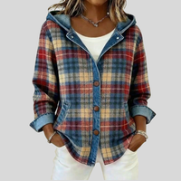 Hildred™ | Chemise à capuche à carreaux