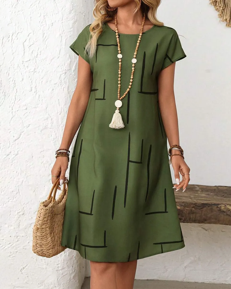 MOREAU LYON | ROBE DE VACANCES À COUPE DÉTENDU POUR FEMMES