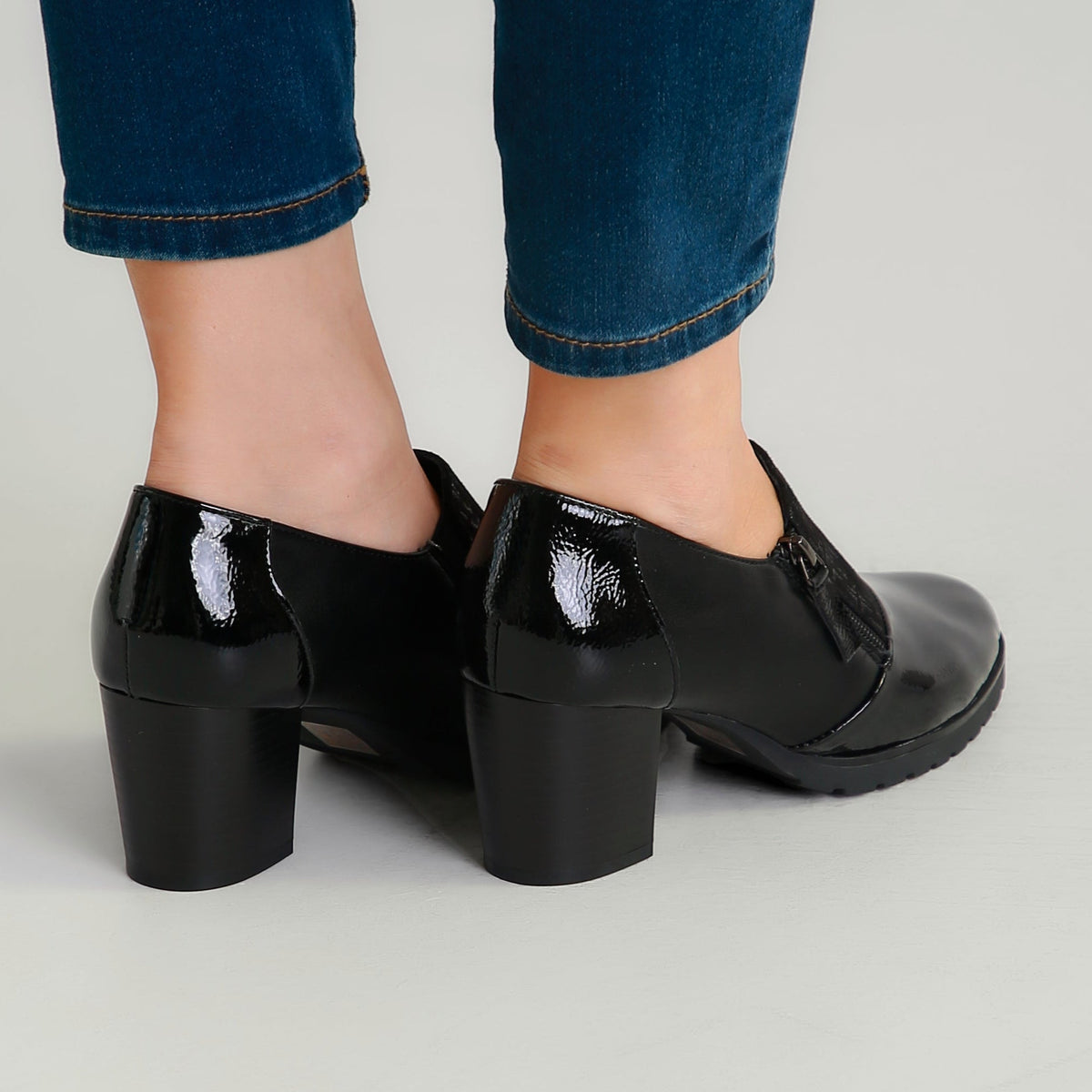 Allegra - Mocassins confortables à talons