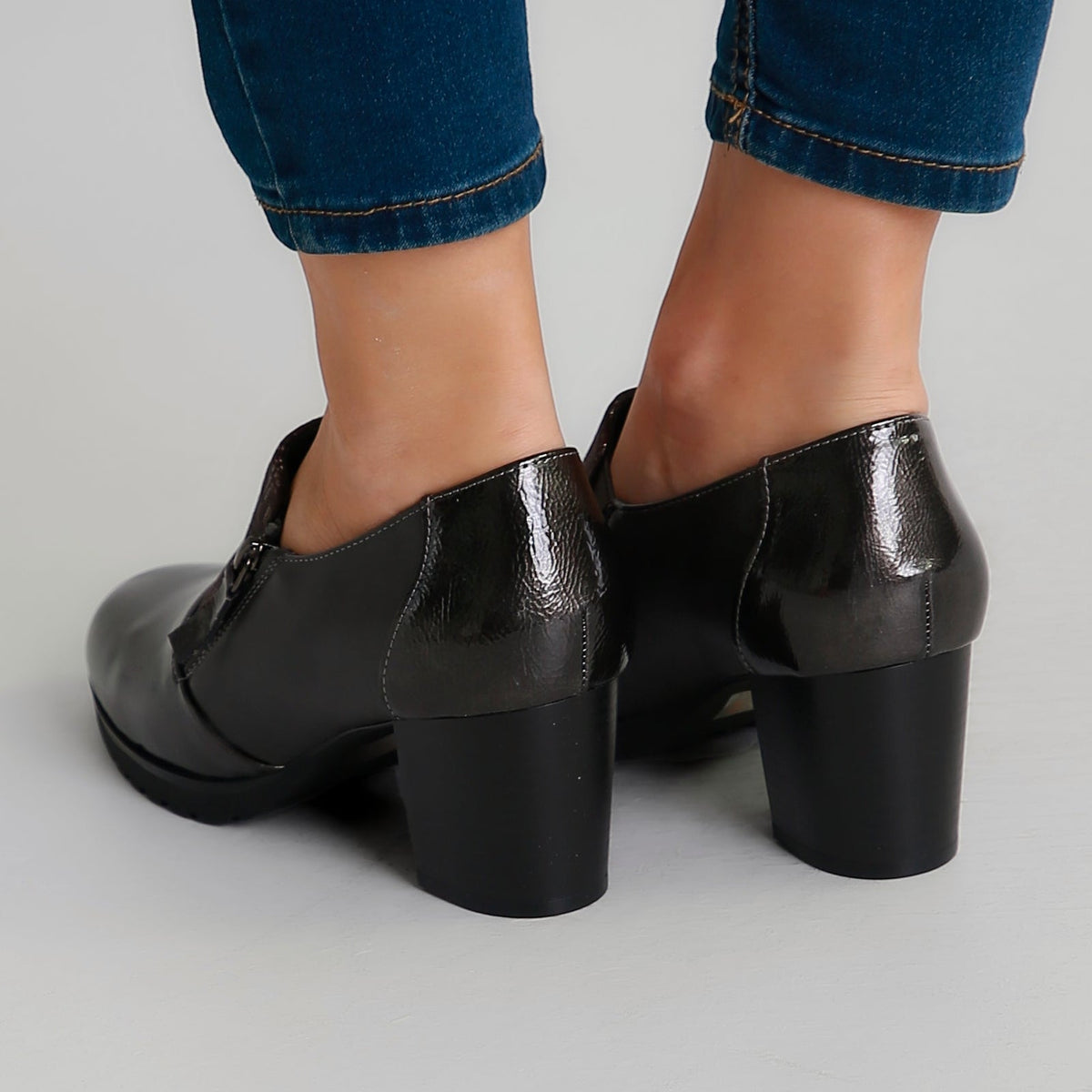 Allegra - Mocassins confortables à talons