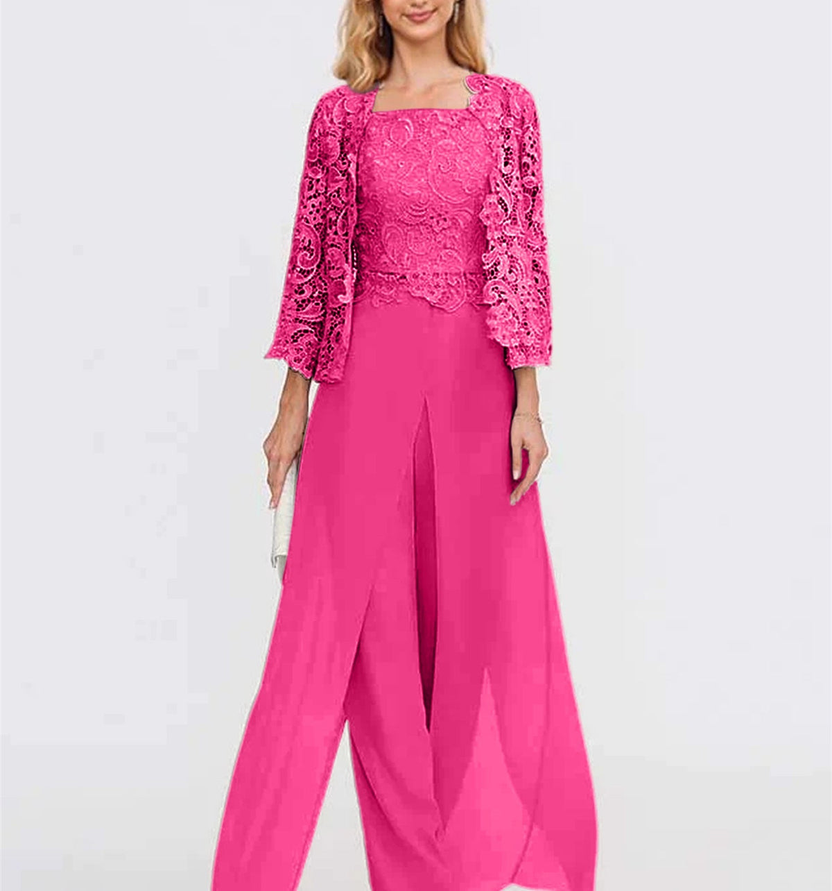 MOREAU LYON | ÉLÉGANTE ENSEMBLE PANTALON EN MOUSSELINE POUR FEMME