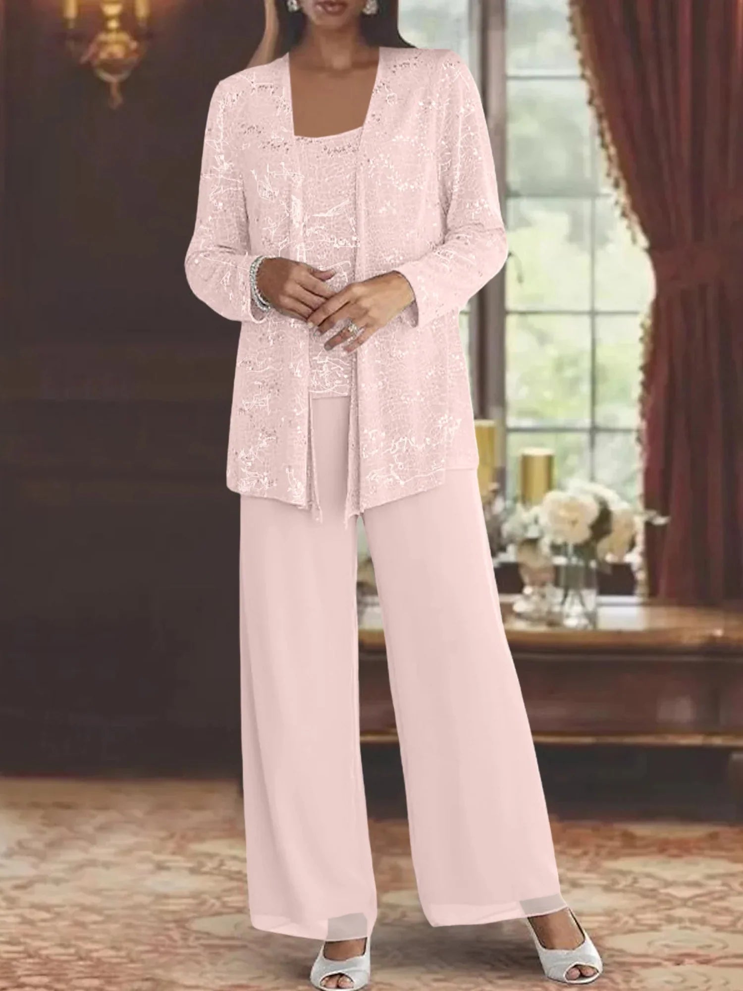 MOREAU LYON | ENSEMBLE PANTALON EN MOUSSELINE POUR FEMME