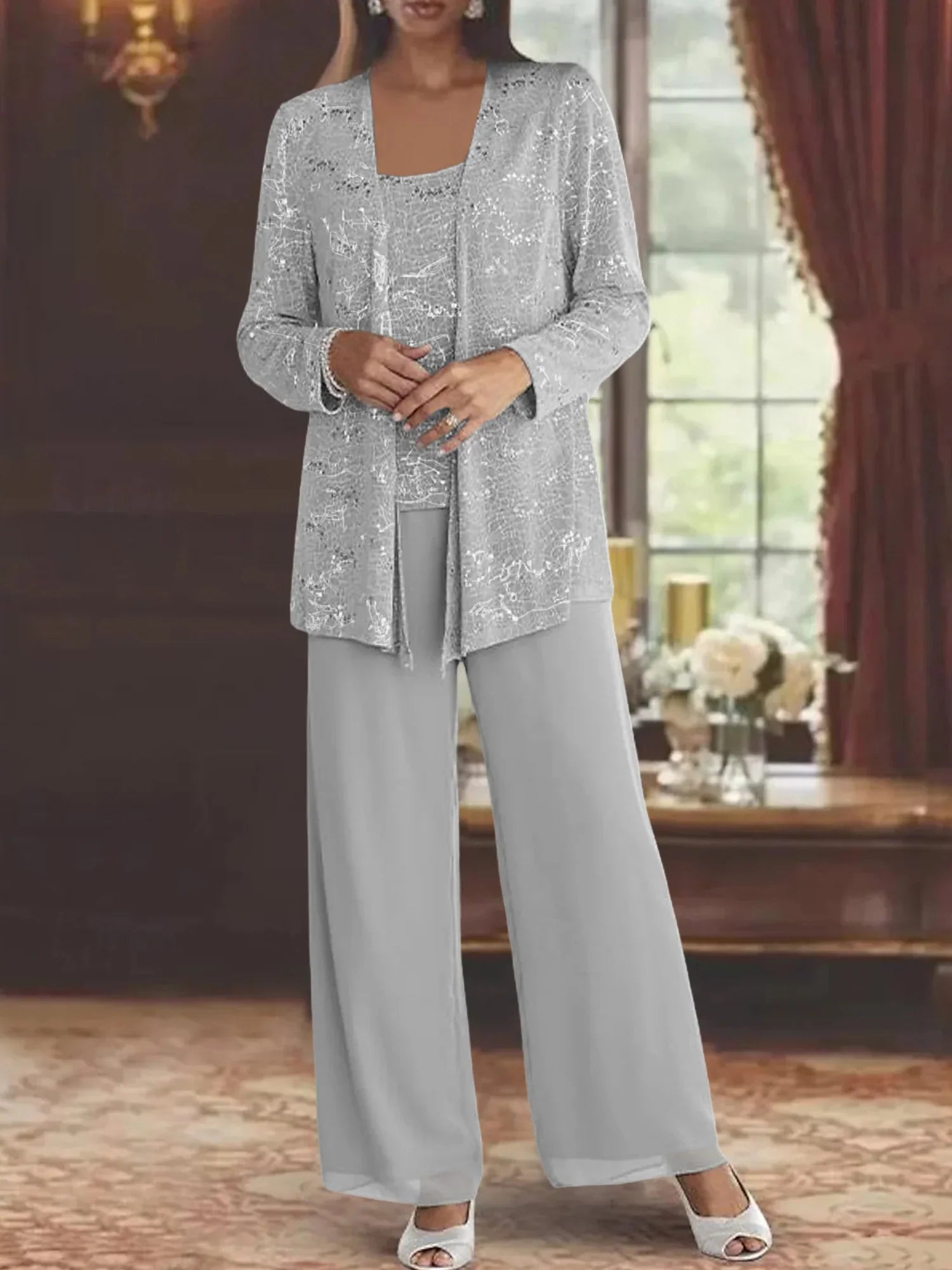 MOREAU LYON | ENSEMBLE PANTALON EN MOUSSELINE POUR FEMME