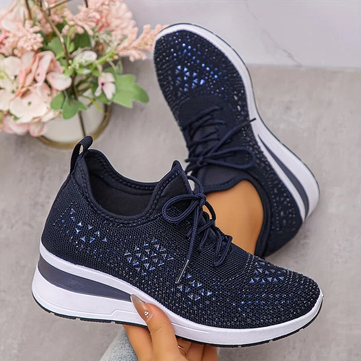 MOREAU LYON | BASKETS EN STRASS POUR FEMMES