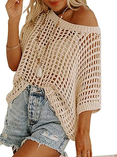 VIDAL BORDEAUX | HAUT EN CROCHET TRICOTÉ POUR FEMMES