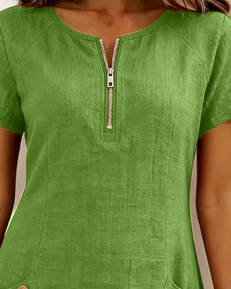 MOREAU LYON | UNE ROBE ZIP EN LIGNE POUR FEMMES