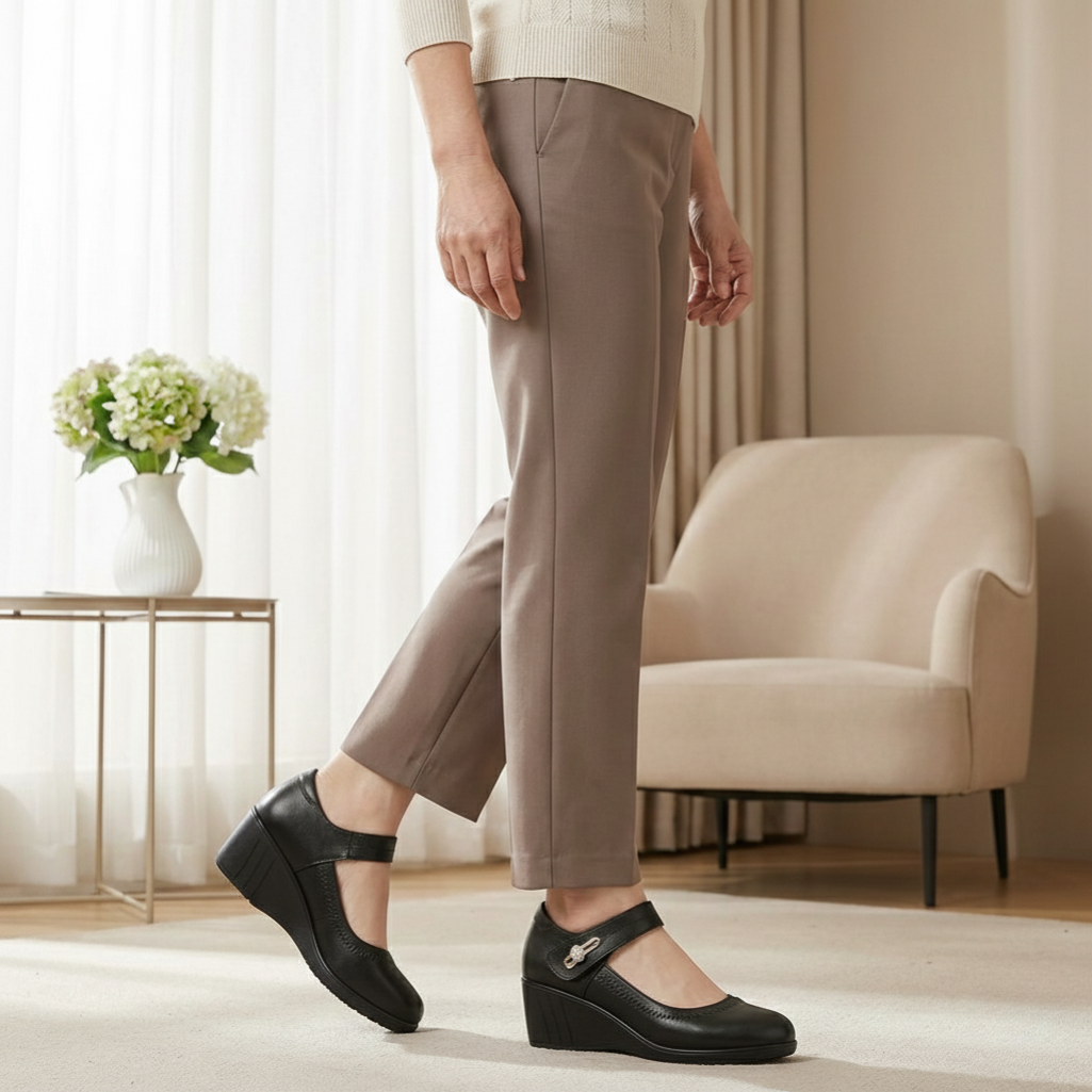 MOREAU LYON | CHAUSSURE COMPENSÉE CHIC POUR FEMMES