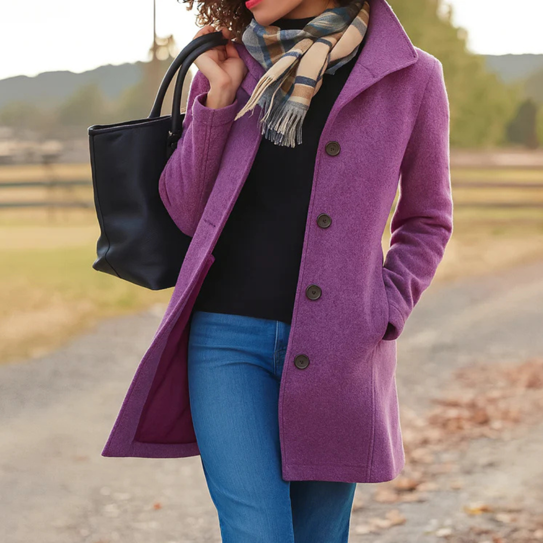 VIDAL BORDEAUX | MANTEAU HERITAGE POUR FEMMES