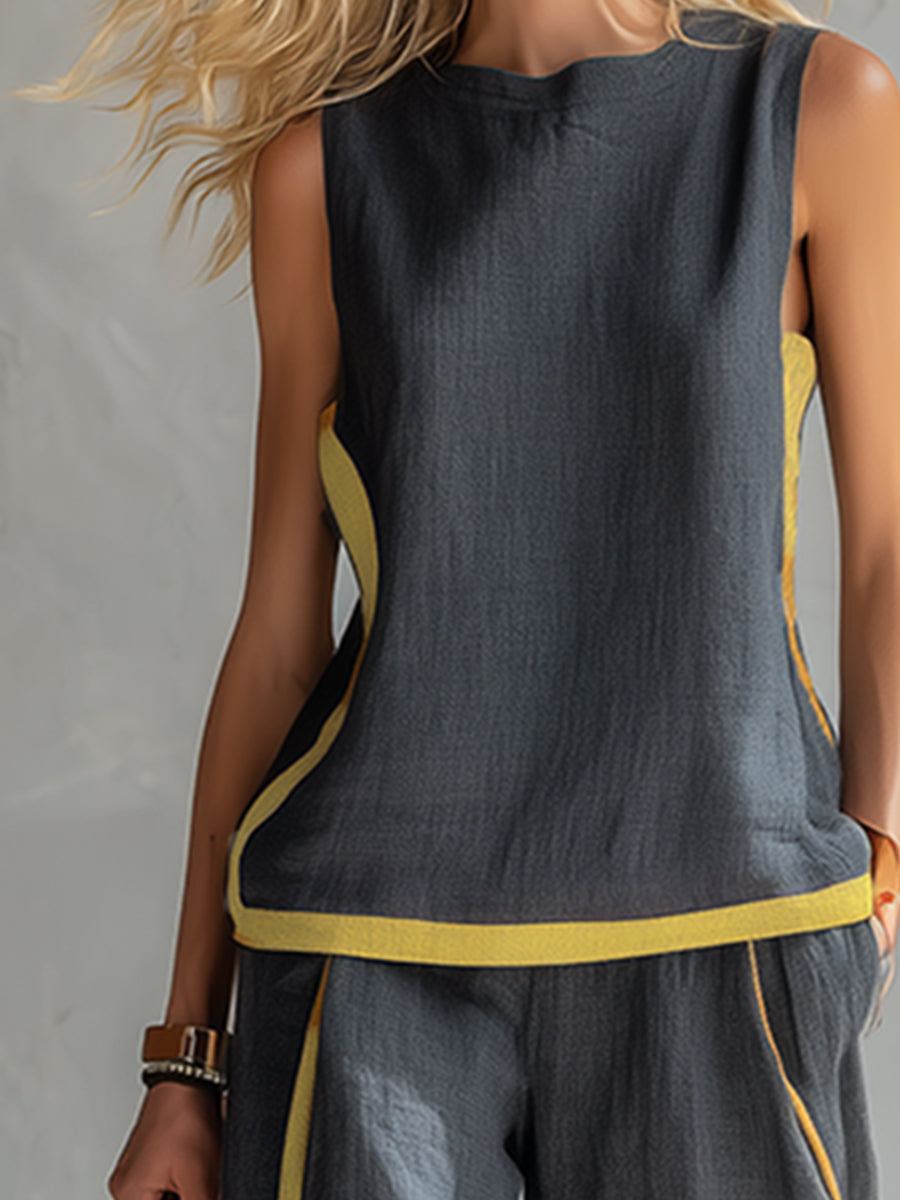 MOREAU LYON | ENSEMBLE LIN CHIC POUR FEMME