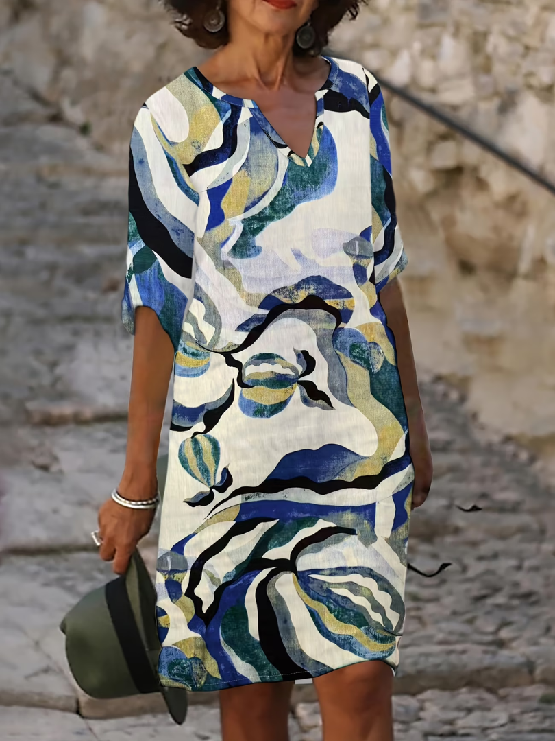 MOREAU LYON | ROBE D'ÉTÉ IMPRIMÉE POUR FEMMES