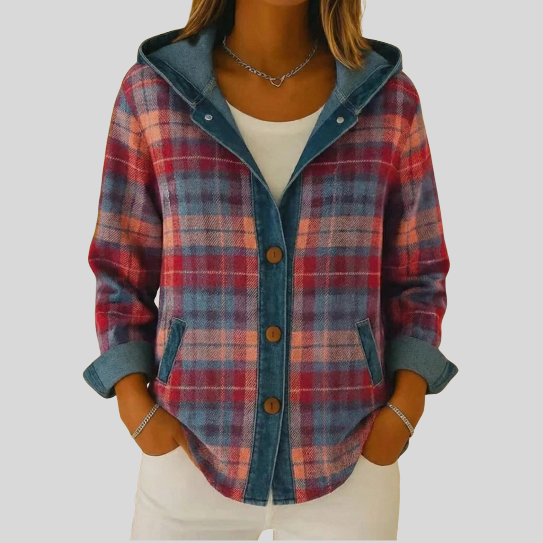 Kellaway™ | Veste à carreaux à capuche