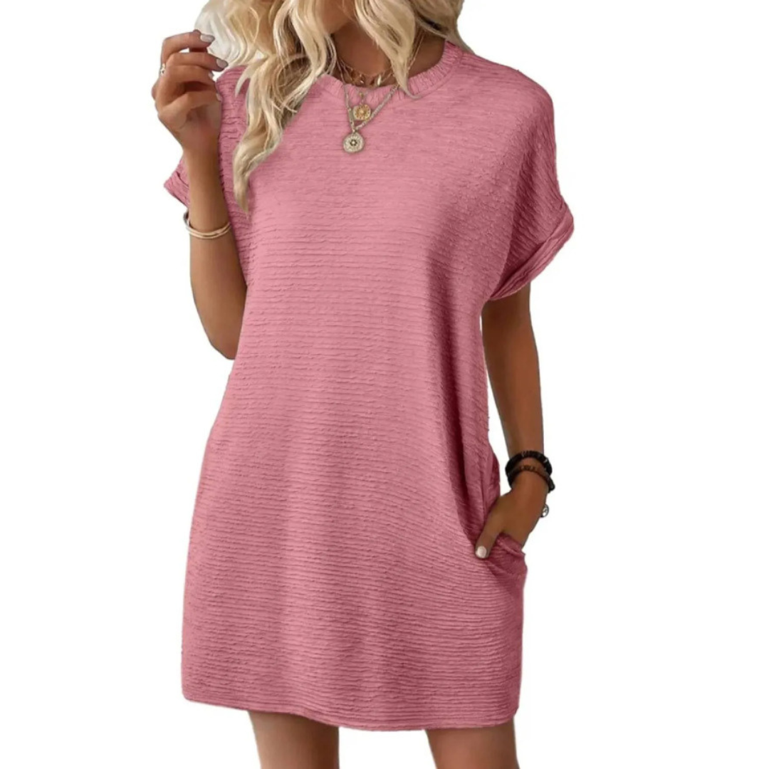 MOREAU LYON | ROBE À COL ROND POUR FEMMES