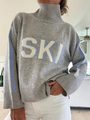 Corinne | Pull de ski à col roulé cosy