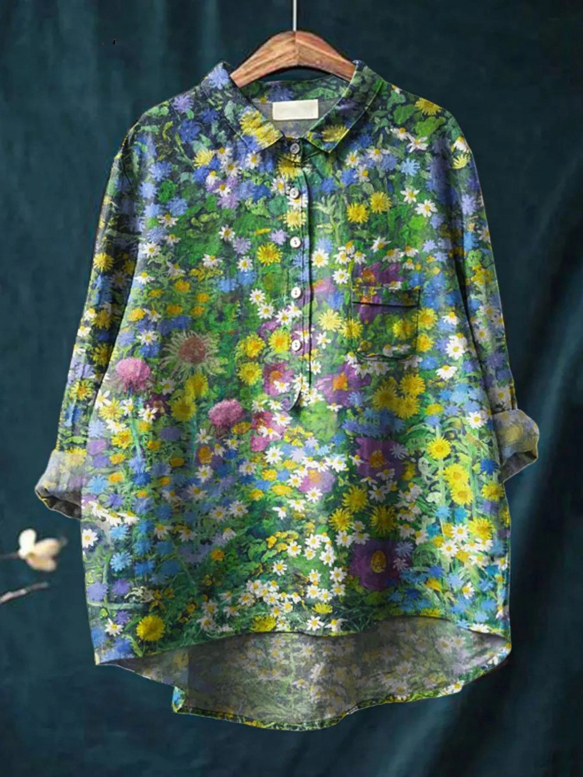 Imogen - Blouse à Fleurs Légères