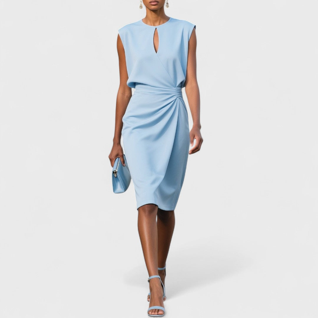 VIDAL BORDEAUX | ROBE DE JOUR ÉLÉGANTE POUR FEMME