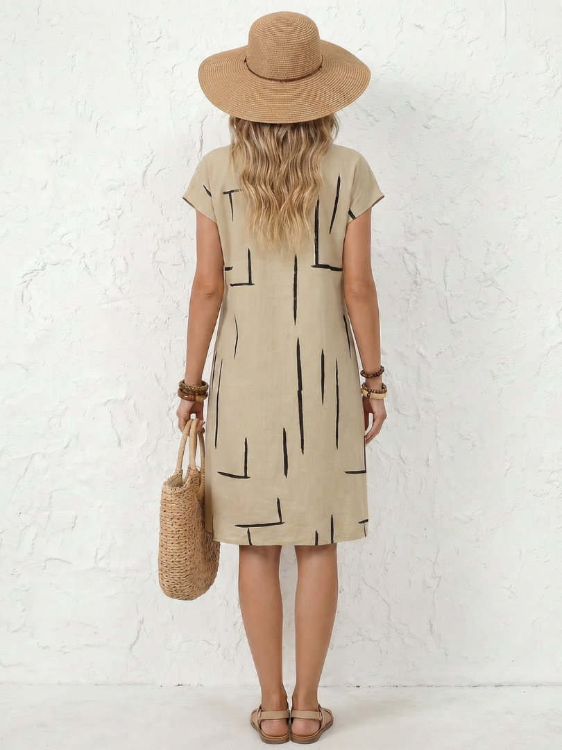 MOREAU LYON | ROBE DE JOUR IMPRIMÉE POUR FEMMES