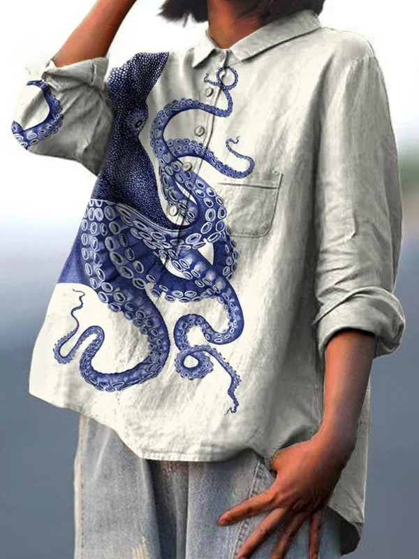 Amelia - Blouse Élégante en Lumière