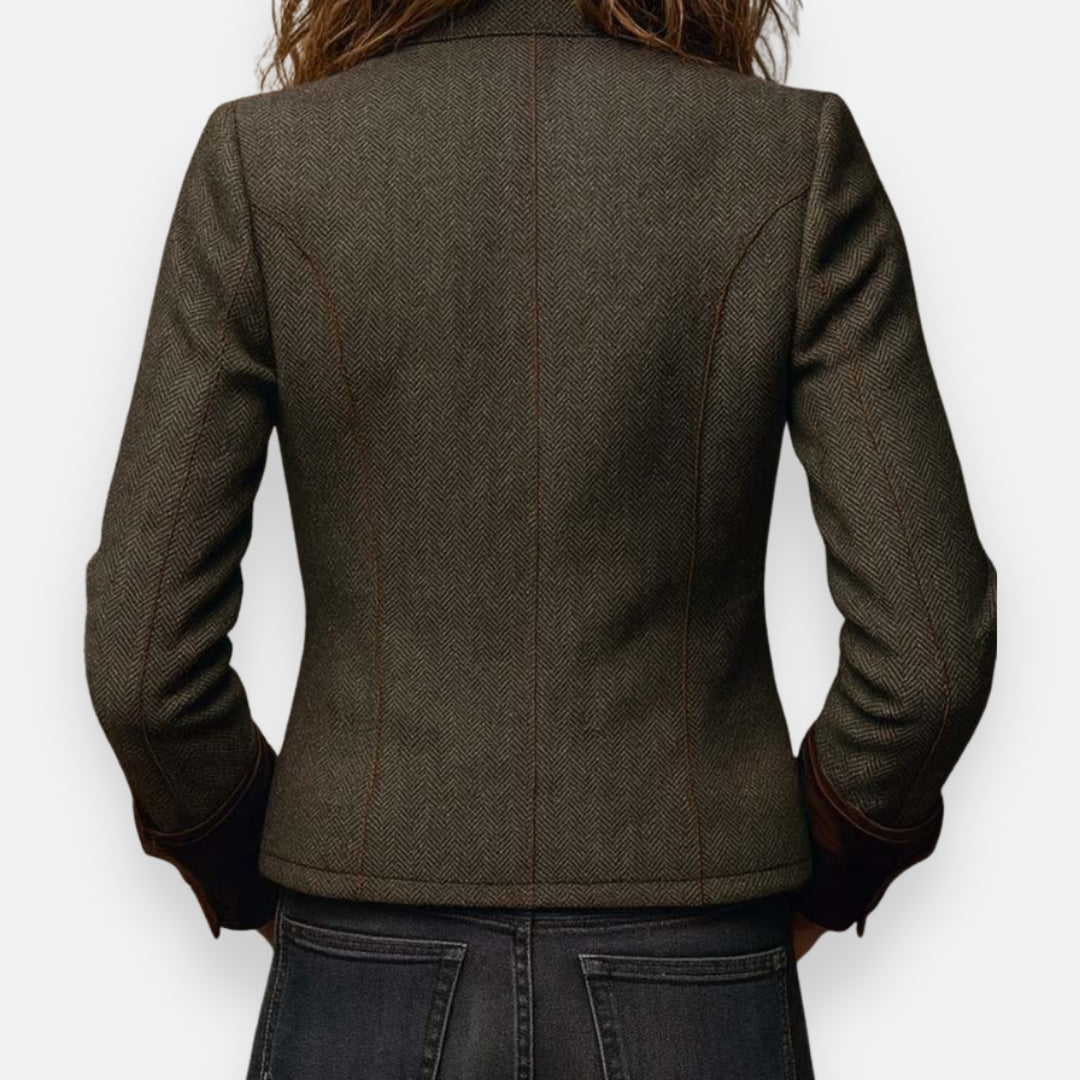 VIDAL BORDEAUX | VESTE EN TWEED POUR FEMMES