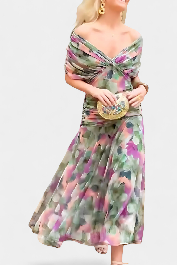 MOREAU LYON | ROBE DRAPÉE ÉLÉGANTE POUR FEMMES