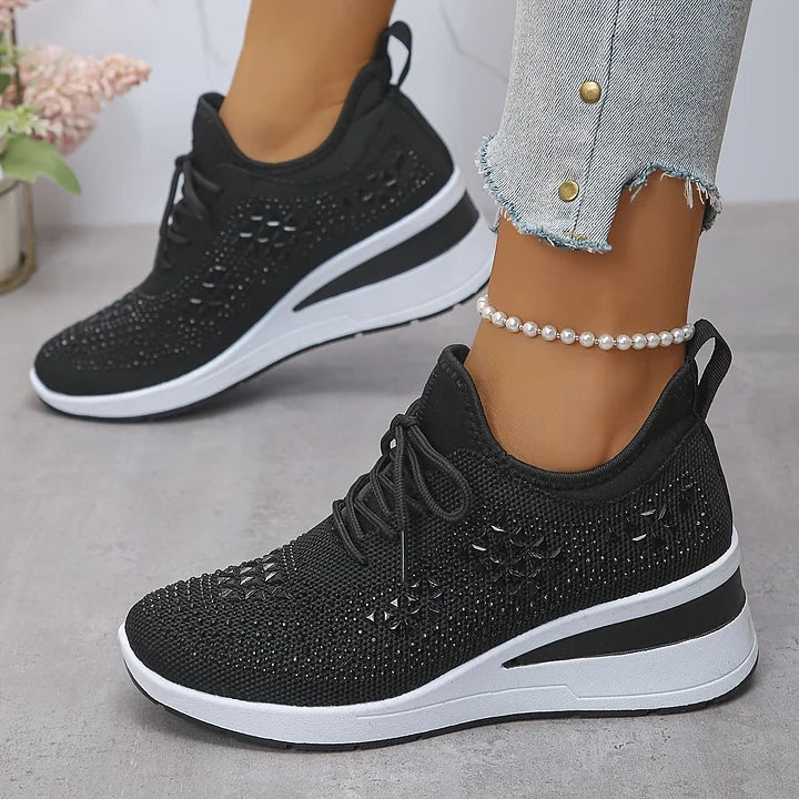 MOREAU LYON | BASKETS EN STRASS POUR FEMMES