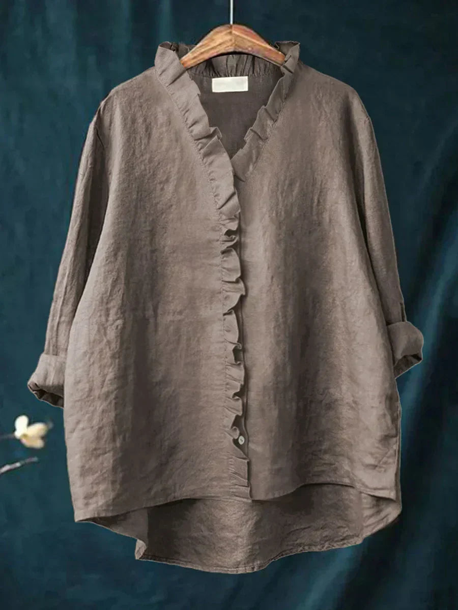 Lily - Blouse Légère avec Volants