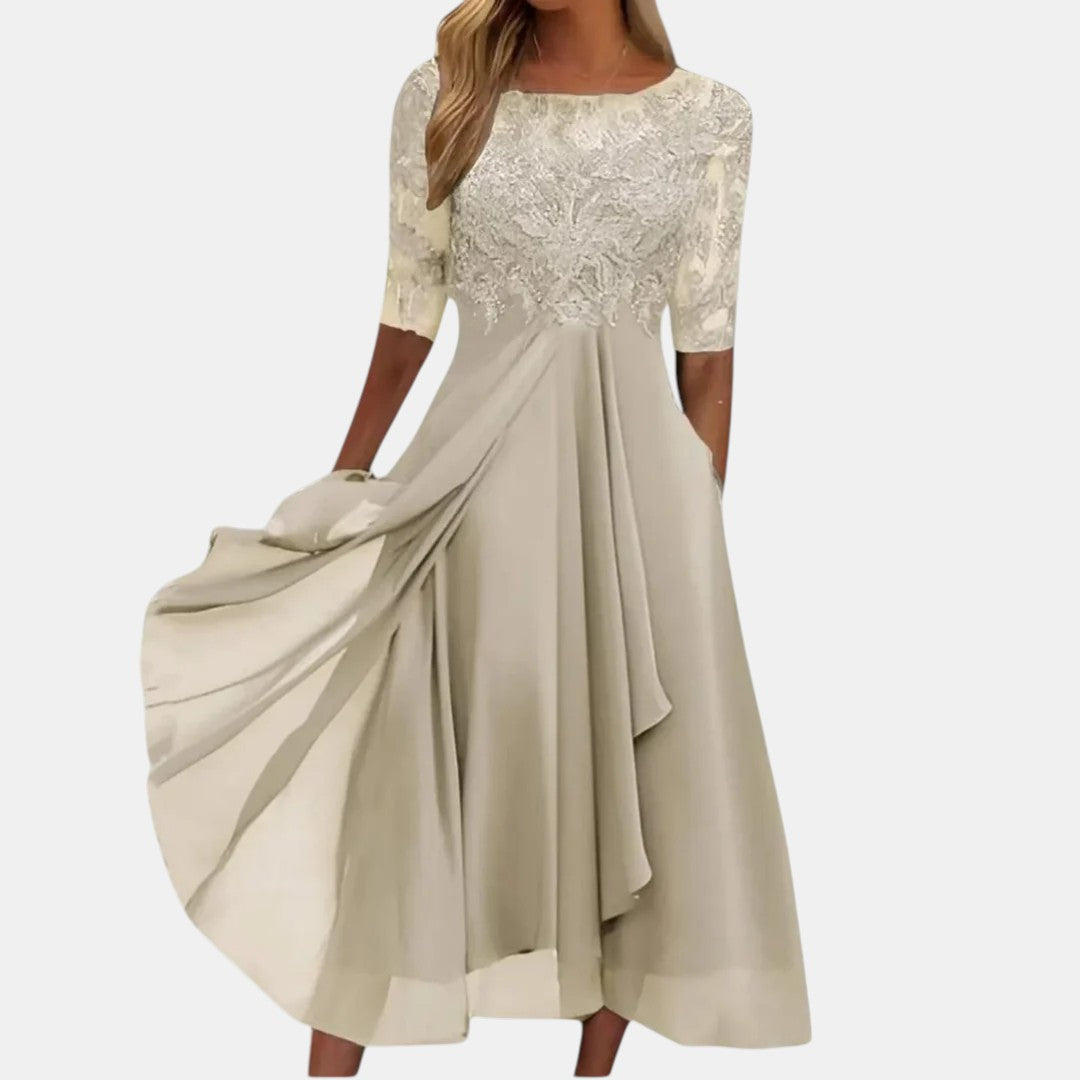 MOREAU LYON | ROBE EN DENTELLE ÉLÉGANTE POUR FEMMES