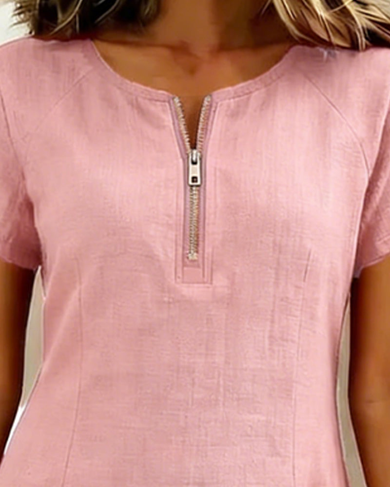 MOREAU LYON | ROBE À POCHES ZIPPÉES POUR FEMMES
