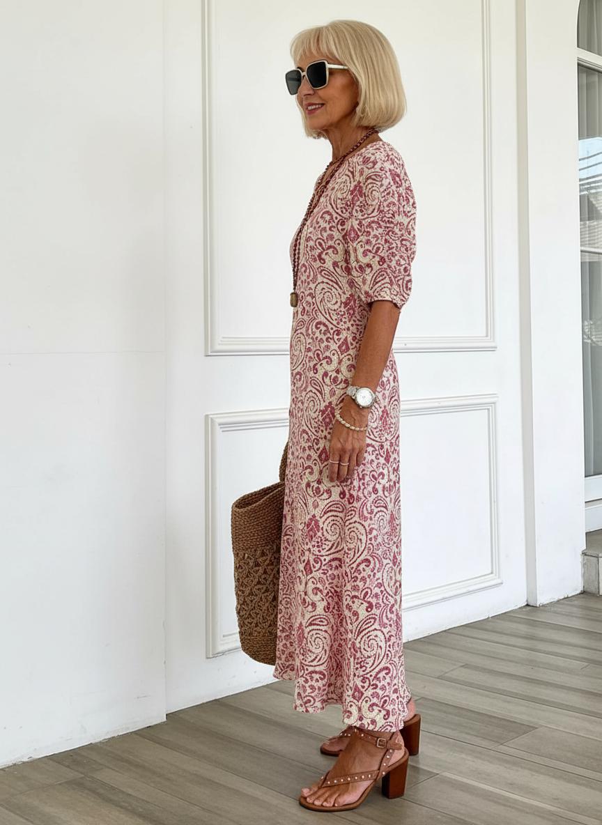 MOREAU LYON | ROBE MAXI BOHO POUR FEMMES