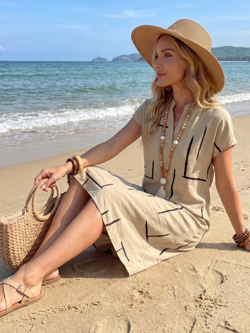 MOREAU LYON | ROBE DE JOUR IMPRIMÉE POUR FEMMES