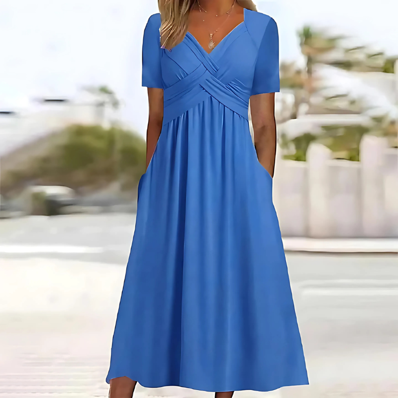 VIDAL BORDEAUX | ROBE MIDI INTEMPORELLE POUR FEMMES